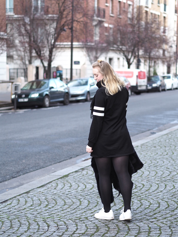 Paris Fashion Week - Sweatshirt Dress - Strungingold 