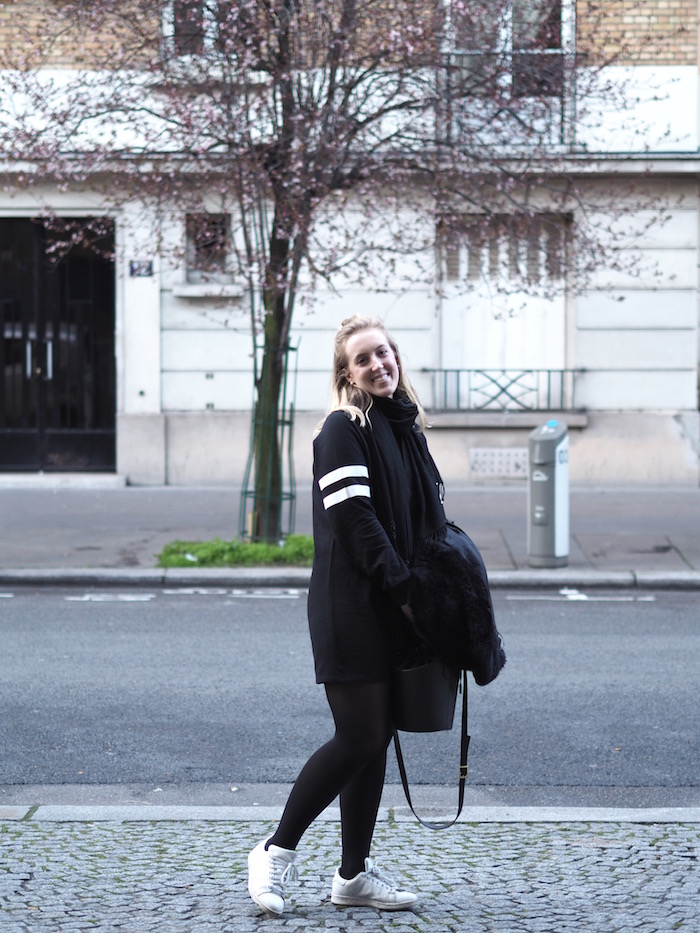 Paris Fashion Week - Sweatshirt Dress - Strungingold 