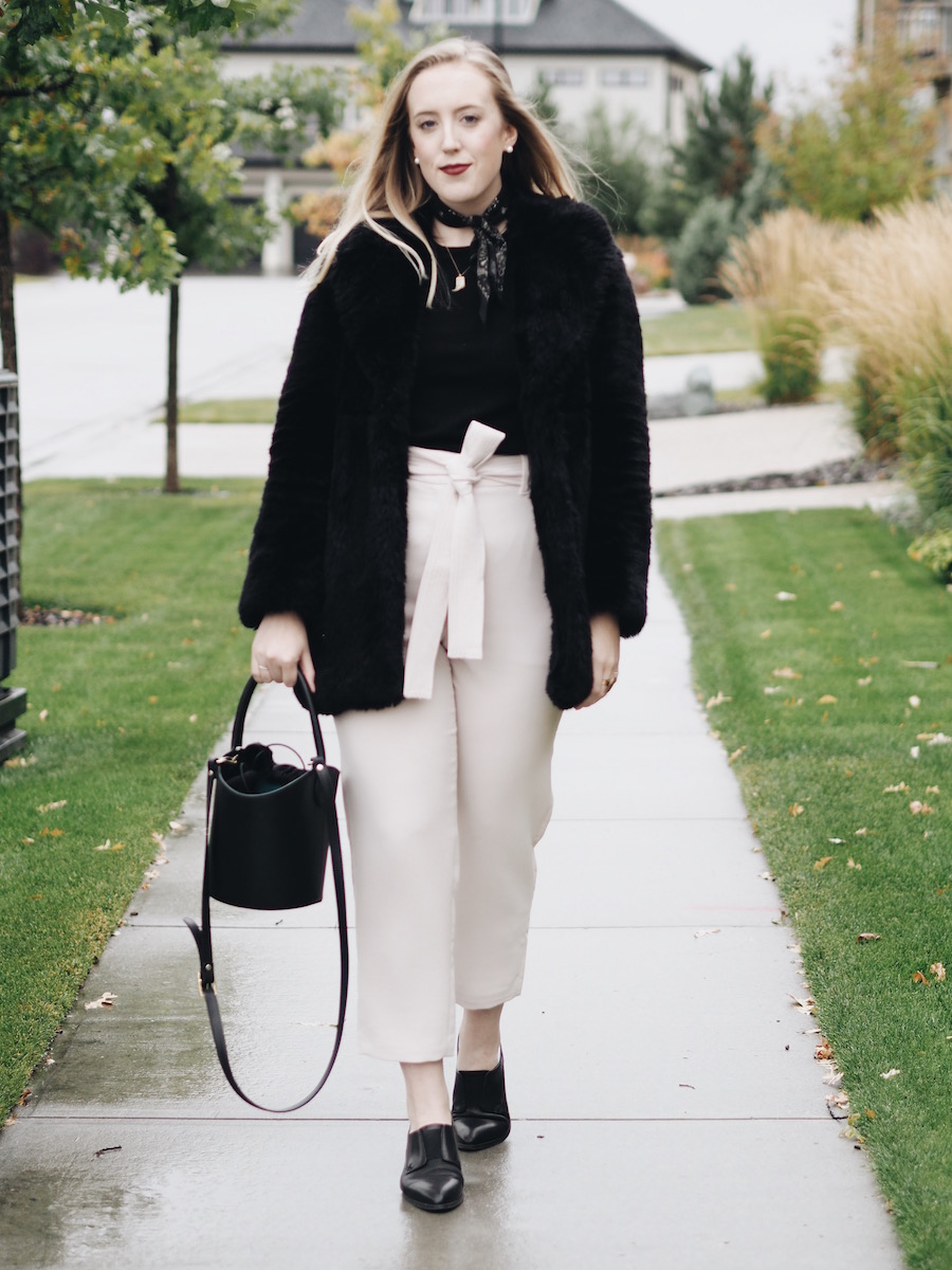 Fall Fashion with Zara, Aritiza, Pavement, Camelia Roma, and MAC Cosmetics