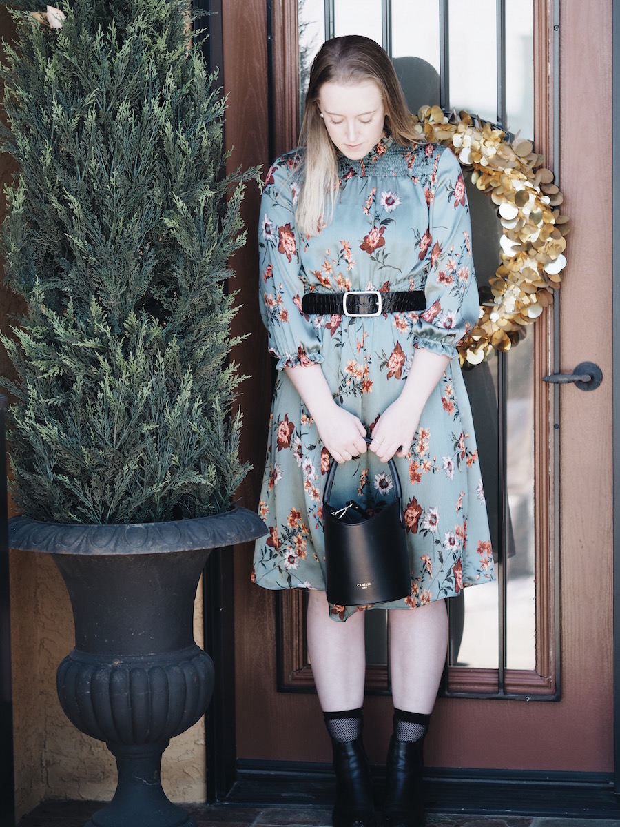 Floral Midi Dress - Strungingold