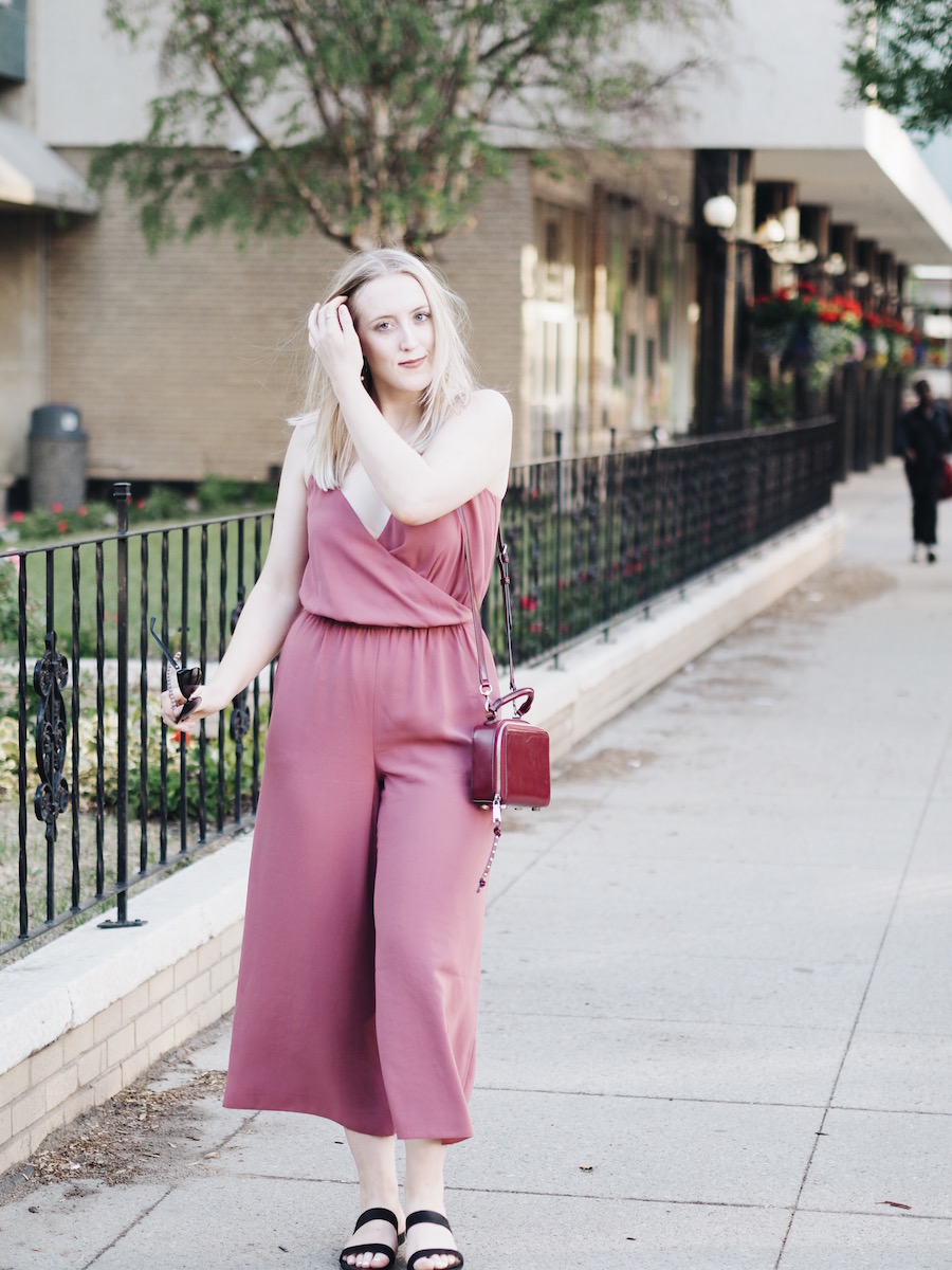 Aritzia Jumpsuit Summer Evening on the Town