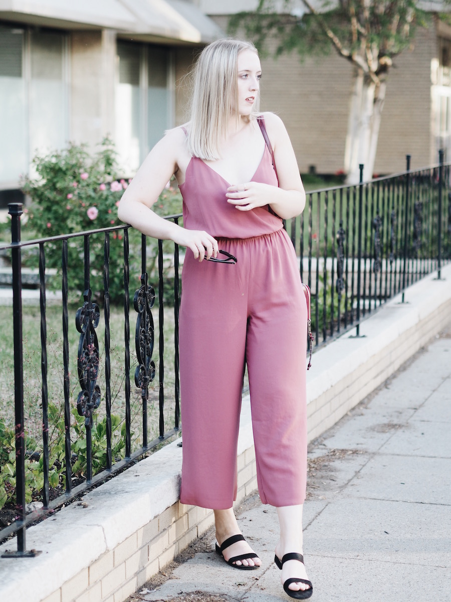 Aritzia Jumpsuit Summer Evening on the Town