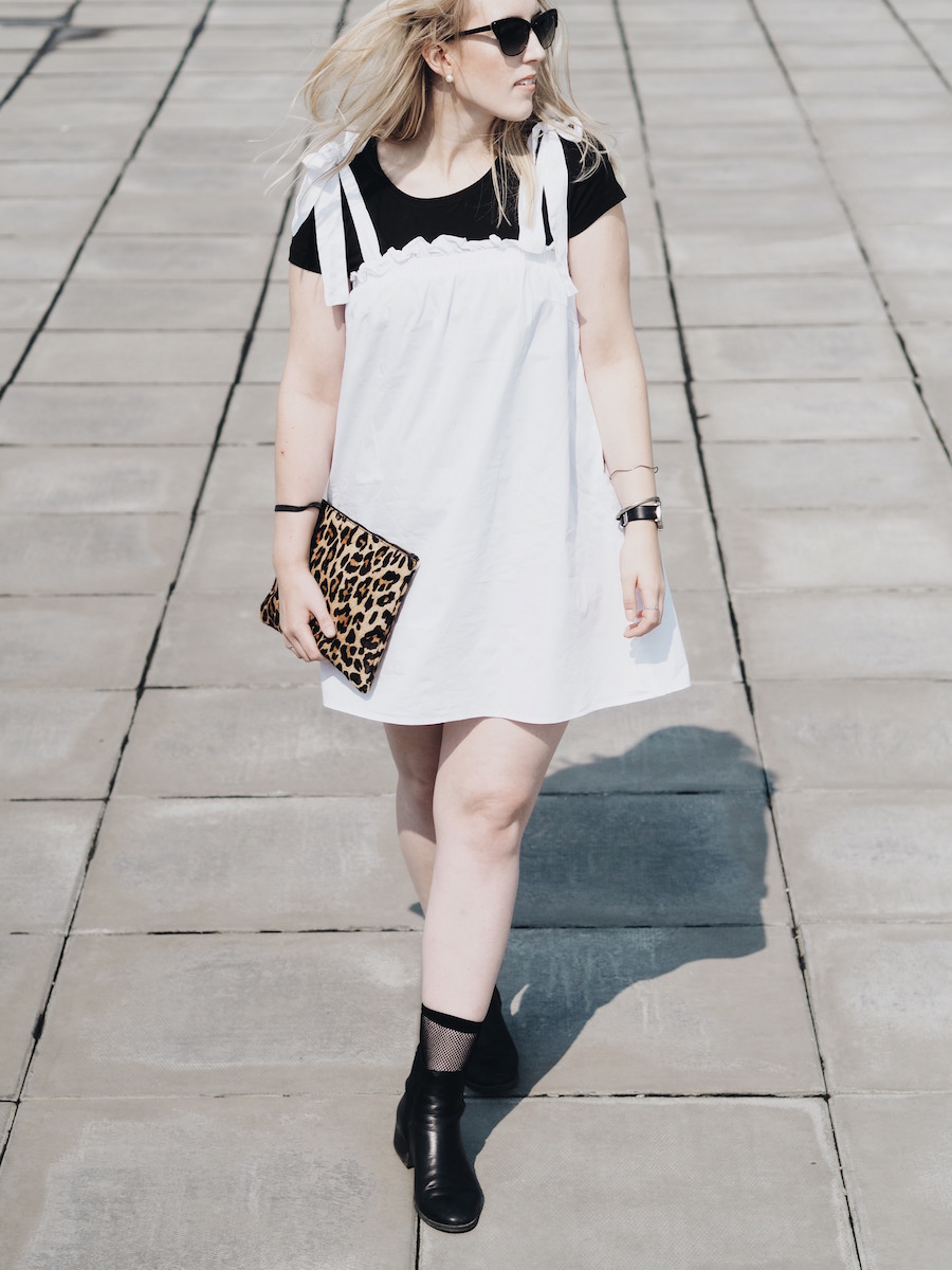 Transition outfits for changing seasons cold weather asos dress