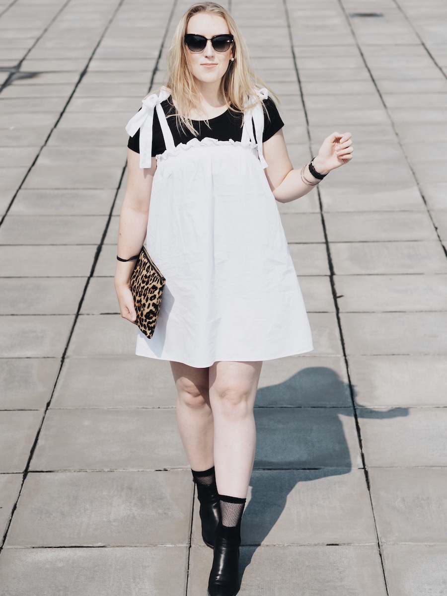 Transition outfits for changing seasons cold weather asos dress