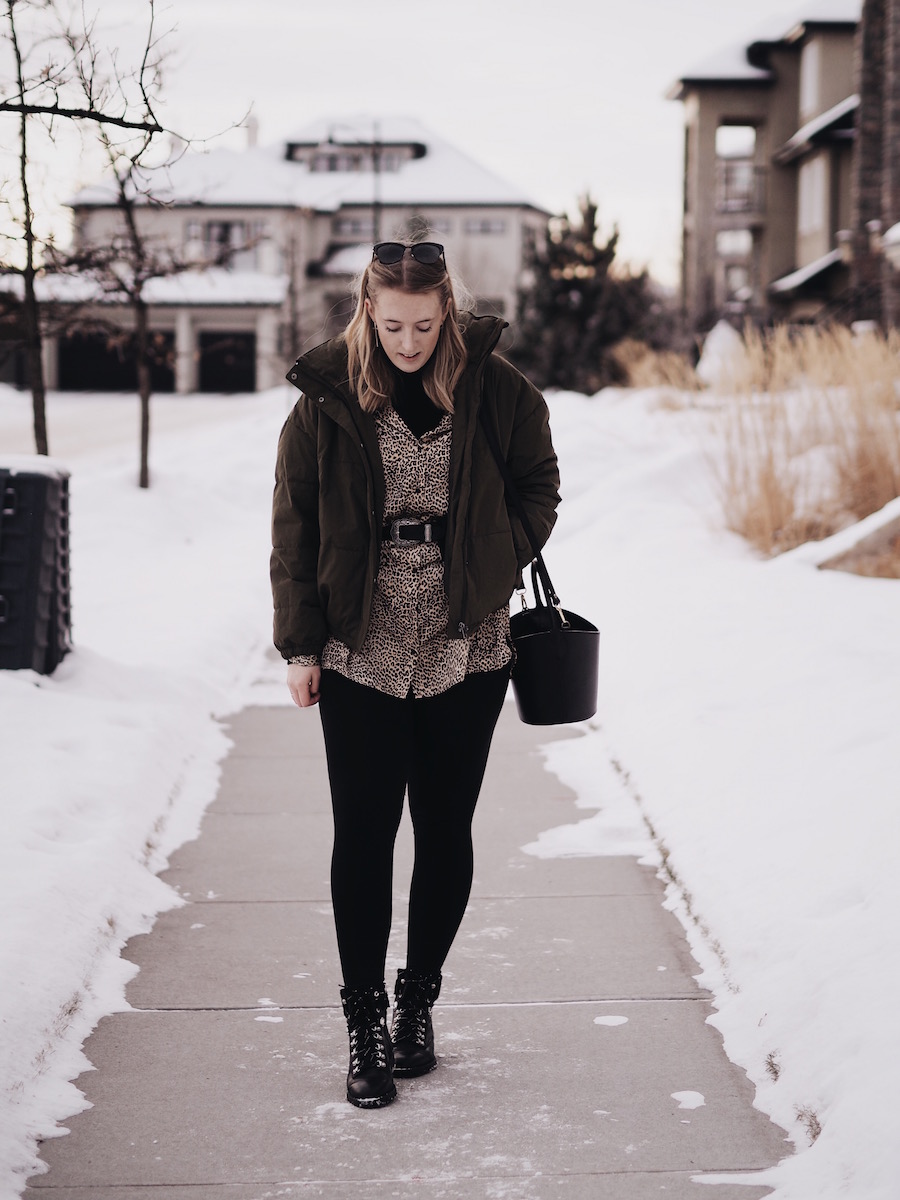 American Eagle dolman sleeve Puffer coat winter style