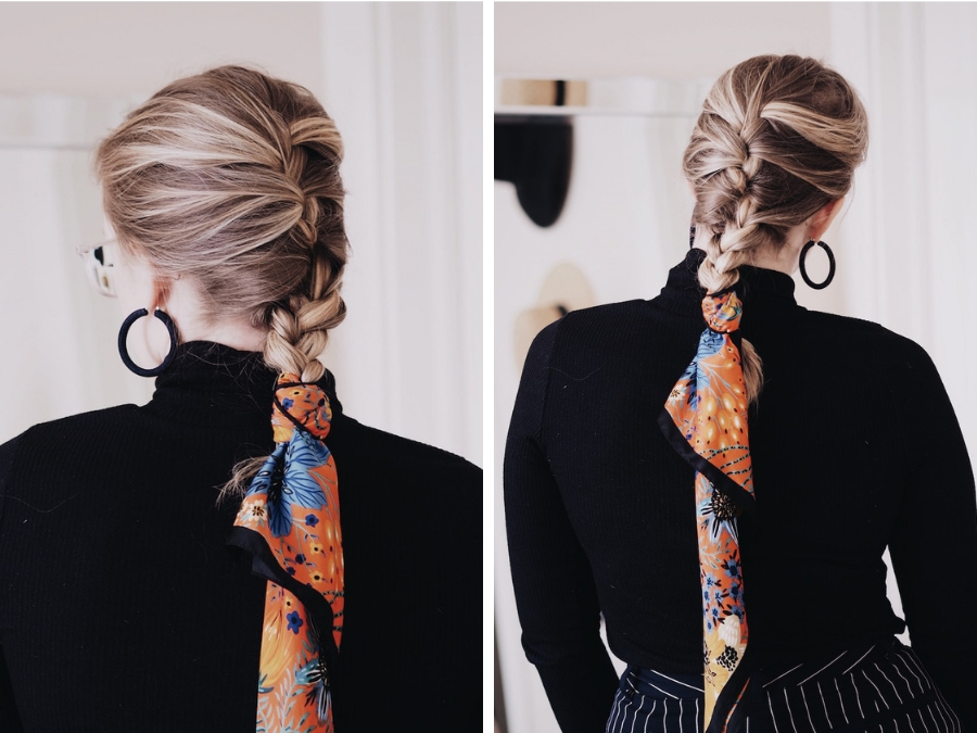 6 Different Ways To Wear A Scarf In Your Hair