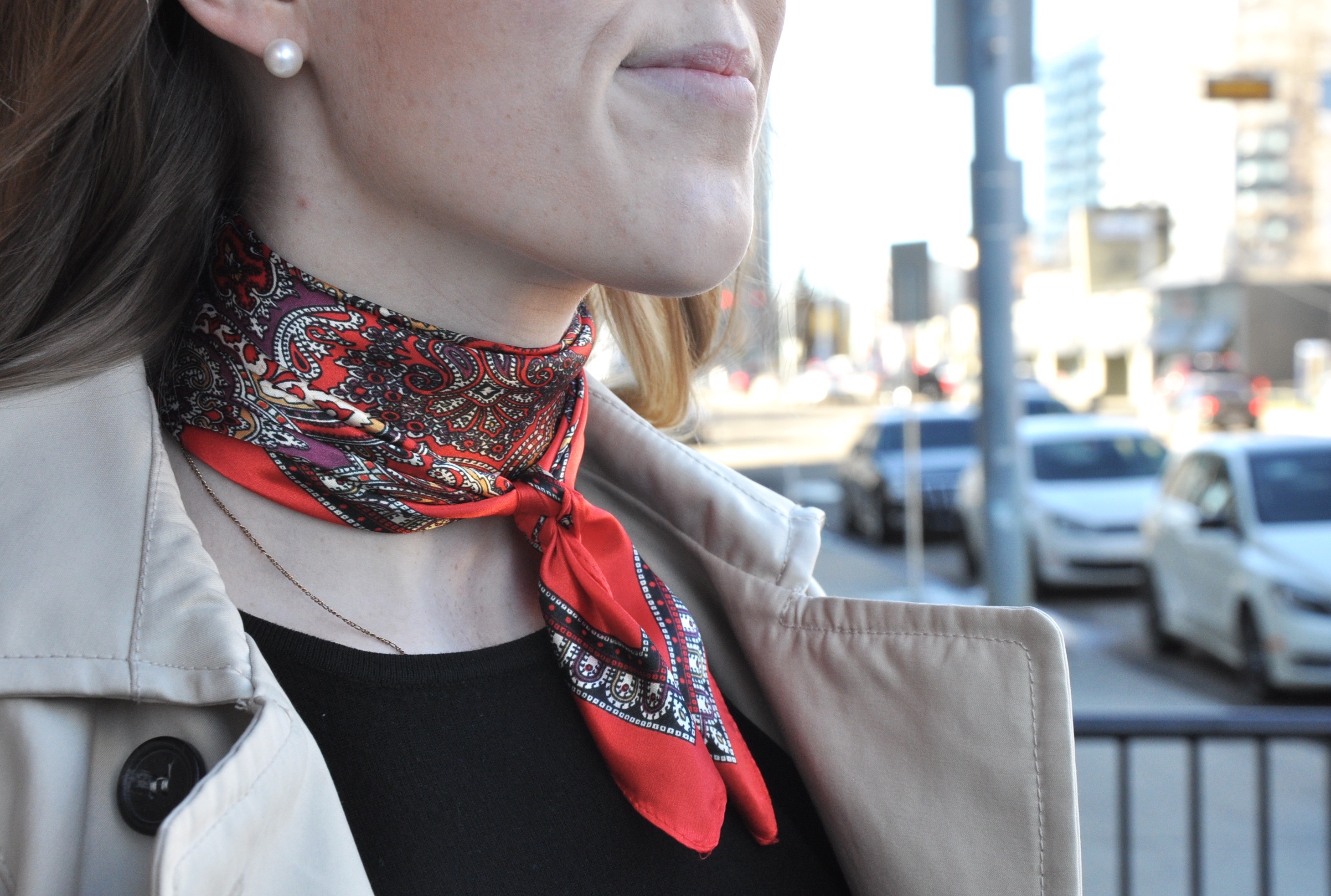 Paisley Neck Scarf - Strungingold