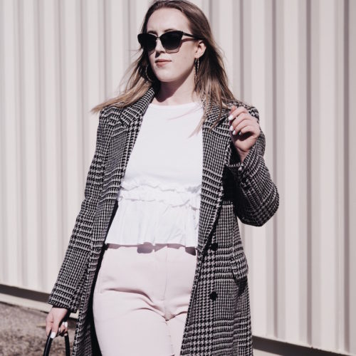 spring style ootd reformation middlebury coat