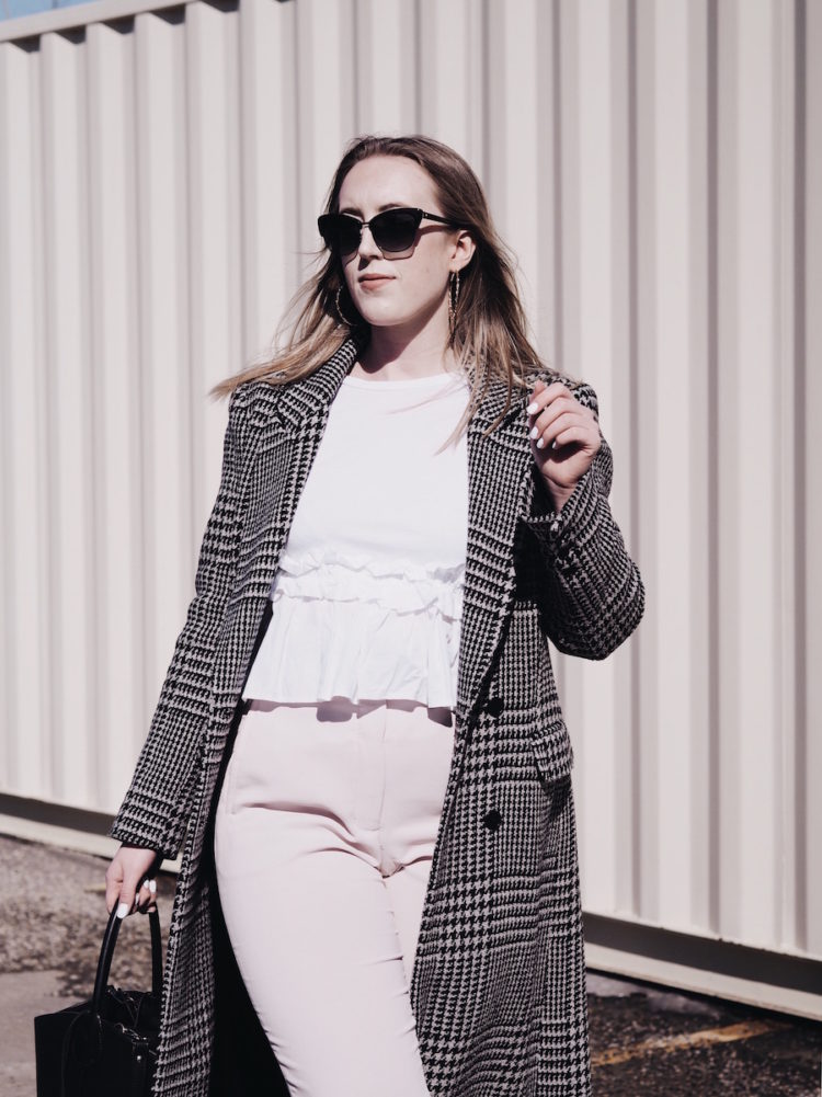 spring style ootd reformation middlebury coat