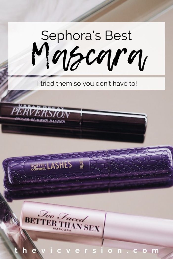 I Tried Sephora's Top Mascaras Here's the Best One The Vic Version