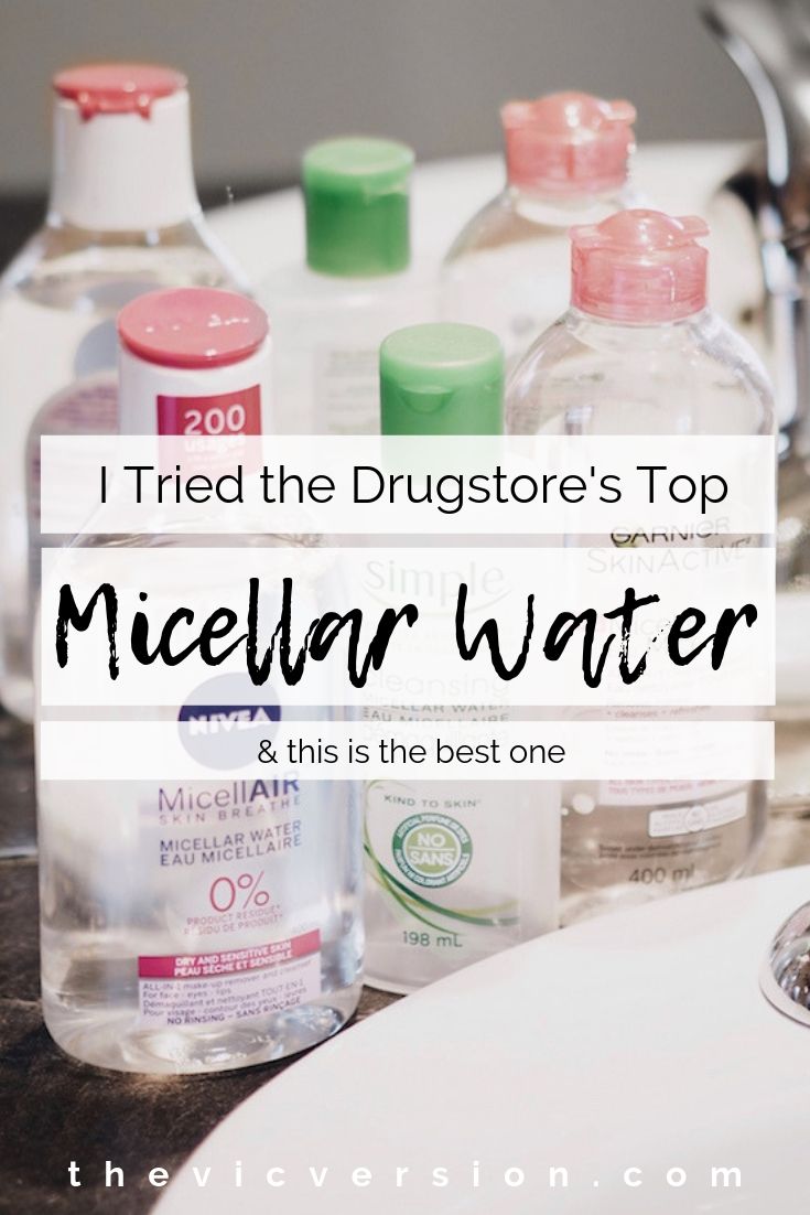 best drugstore micellar water