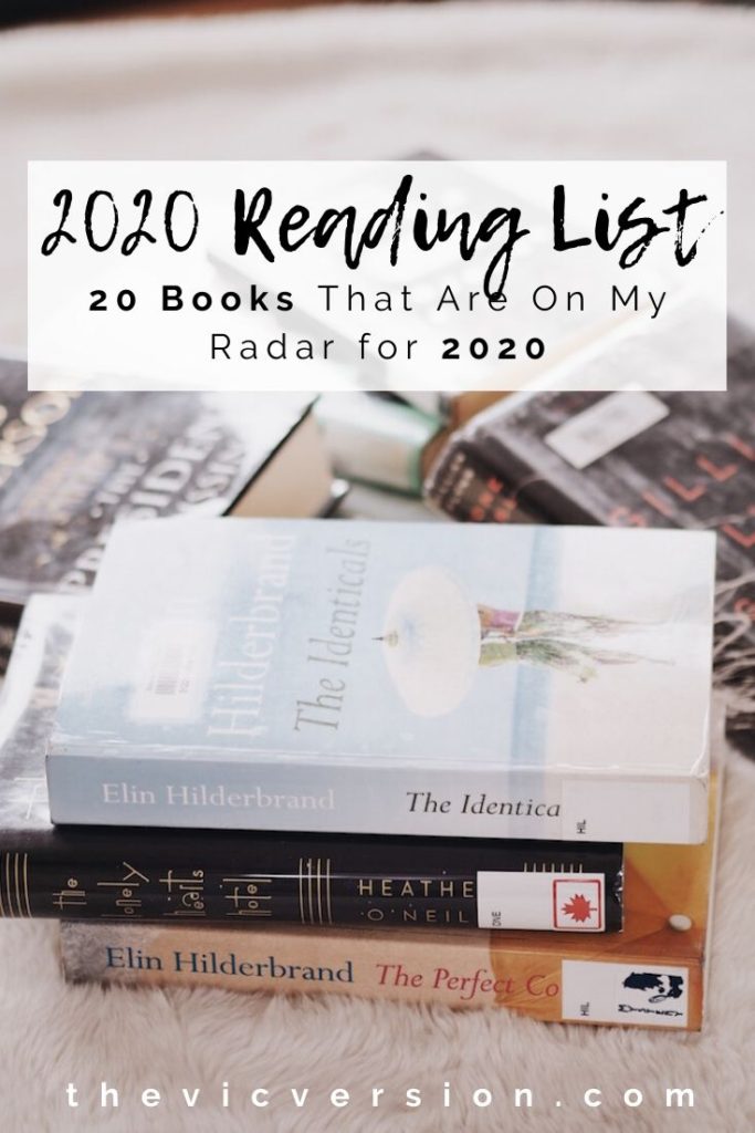 20 Books on My Radar for 2020 - The Vic Version