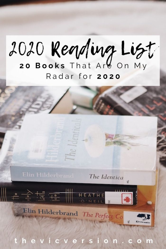 20 Books on My Radar for 2020 - The Vic Version